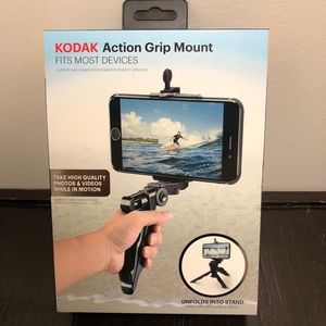 Kodak Action Grip Mount for your phone go pro camera NIB